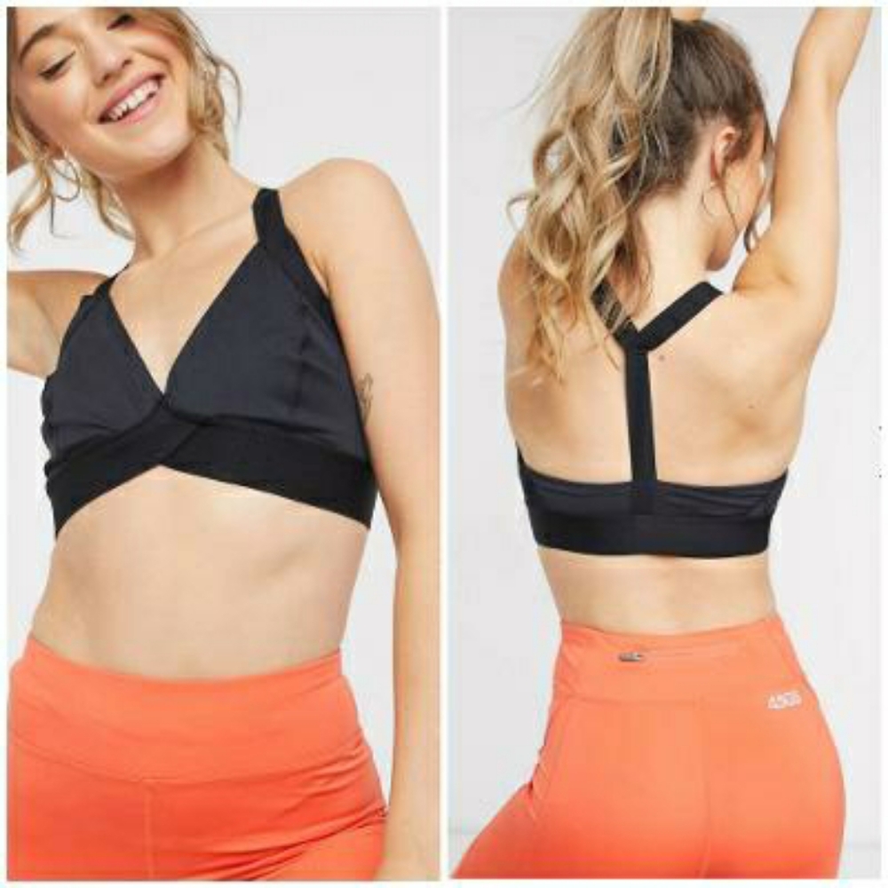 FREE PEOPLE Movement End Game Black Sports Bra